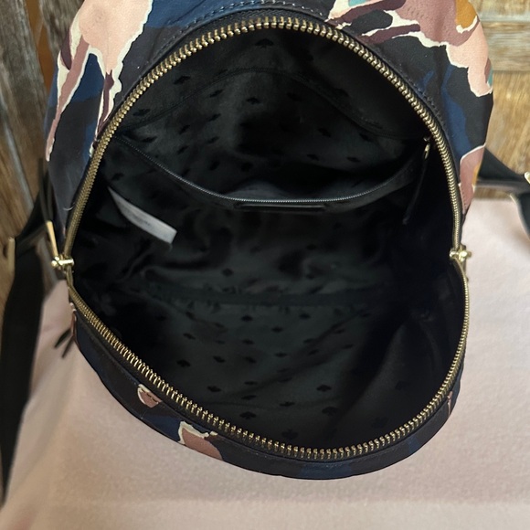 Kate Spade Backpack Dawn Paper Rose Floral - Picture 7 of 12